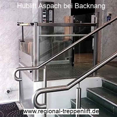 Hublift  Aspach bei Backnang